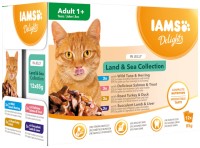 Фото - Корм для кішок IAMS Delights Land&Sea Collection In Jelly  12 pcs