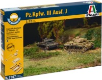 Фото - Збірна модель ITALERI Pz. Kpfw. III Fast Assembly (1:72) 