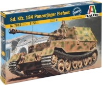 Model do sklejania (modelarstwo) ITALERI Panzerjg Elefant (1:72) 