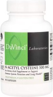 Фото - Амінокислоти DaVinci N-Acetyl Cysteine 500 mg 90 cap 