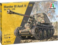 Фото - Збірна модель ITALERI Marder III Ausf. H Sd. Kfz.138 (1:35) 