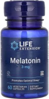 Фото - Амінокислоти Life Extension Melatonin 3 mg Caps 60 cap 