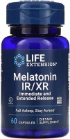 Фото - Амінокислоти Life Extension Melatonin IR/XR 60 cap 