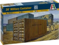 Фото - Збірна модель ITALERI 20 Military Container (1:35) 