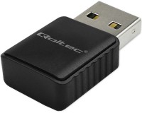 Urządzenie sieciowe Qoltec Wireless Ultra fast DUAL Mini WiFi Adapter 