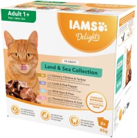 Фото - Корм для кішок IAMS Delights Land&Sea Collection in Gravy  8 pcs