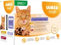 Karma dla kotów IAMS Delights Land Collection In Gravy 12 pcs 