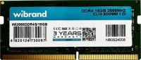 Фото - Оперативна пам'ять Wibrand SO-DIMM DDR4 1x16Gb WI2666DDR4S/16GB