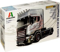 Збірна модель ITALERI Scania R730 V8 Streamline Silver Griffin (1:24) 