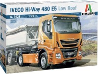 Model do sklejania (modelarstwo) ITALERI Iveco Hi-way 480 E5 Low Roof (1:24) 