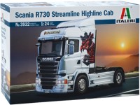 Фото - Збірна модель ITALERI Scania R730 Streamline Highline Cab (1:24) 