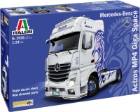 Фото - Збірна модель ITALERI Mercedes-benz Actros MP4 Giga Space (1:24) 3935 