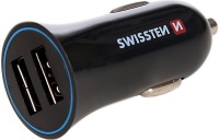 Зарядний пристрій Swissten 2xUSB A Car Charger 2.4A 