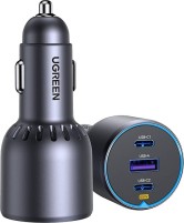 Зарядний пристрій Ugreen Car Charger 3 Ports 75W PD 