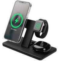 Зарядний пристрій FIXED 3in1 30W Wireless Mag Charging 