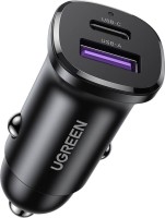 Зарядний пристрій Ugreen 2-Port Fast Car Charger 30W 