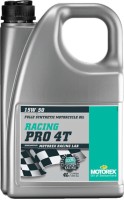 Фото - Моторне мастило Motorex Racing Pro 4T 15W-50 4 л