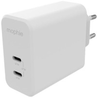 Фото - Зарядний пристрій Mophie USB-C PD Dual Wall Charger 67W 