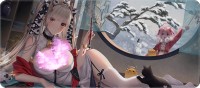 Фото - Килимок для мишки Voltronic Power Anime Girl (Cozy Winter) 