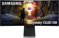 Монітор Samsung Odyssey OLED G85SD 34 34 "  сріблястий