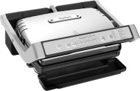 Фото - Електрогриль Tefal OptiGrill Deluxe GC707D нержавіюча сталь