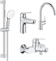 Zdjęcia - Zestaw baterii do łazienki Grohe Euroeco UA123242MK 