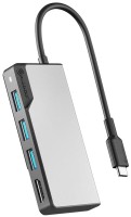 Фото - Кардридер / USB-хаб ALOGIC Fusion CORE 5-in-1 USB-C Hub V2 