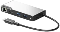 Фото - Кардридер / USB-хаб ALOGIC USB-C Fusion ALPHA 5-in-1 Hub 