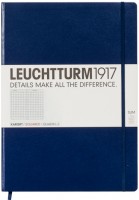 Zdjęcia - Notatnik Leuchtturm1917 Squared Notebook Pocket Deep Blue 