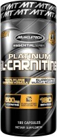 Фото - Спалювач жиру MuscleTech Platinum 100% L-Carnitine 180 cap 180 шт