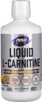 Фото - Спалювач жиру Now L-Carnitine Liquid 946 мл