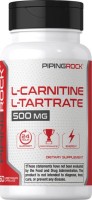 Фото - Спалювач жиру PipingRock L-Carnitine L-Tartrate 500 mg 60 cap 60 шт