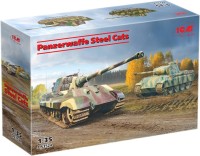 Zdjęcia - Model do sklejania (modelarstwo) ICM Panzerwaffe Steel Cats (1:35) 