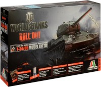 Фото - Збірна модель ITALERI World of Tanks T-34/85 (1:35) 