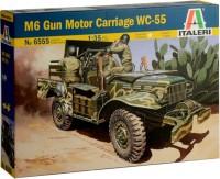 Zdjęcia - Model do sklejania (modelarstwo) ITALERI M6 Gun Motor Carriage WC-55 (1:35) 