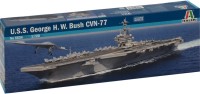 Zdjęcia - Model do sklejania (modelarstwo) ITALERI U.S.S. George H.W. Bush CVN-77 (1:720) 