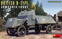 Фото - Збірна модель MiniArt British B-Type Armoured Lorry (1:35) 