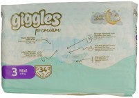 Фото - Підгузки Giggles Premium 3 / 34 pcs 