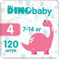 Фото - Підгузки Dino Baby Diapers 4 / 120 pcs 