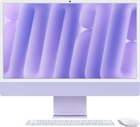 Zdjęcia - Komputer stacjonarny Apple iMac 24" 2024 (IM24M401PUR)