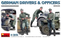 Zdjęcia - Model do sklejania (modelarstwo) MiniArt German Drivers and Officers (1:35) 