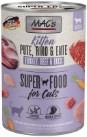 Фото - Корм для кішок MACs Superfoods Kitten Turkey/Beef/Duck  400 g