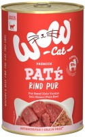 Karma dla kotów WOW Adult Pure Beef Pate 400 g 