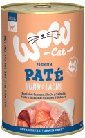 Karma dla kotów WOW Adult Pure Chicken/Salmon Pate 400 g 