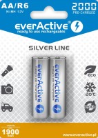 Акумулятор / батарейка everActive Silver Line  2xAA 2000 mAh