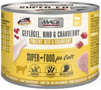 Корм для кішок MACs Superfoods Adult Poultry/Beef/Cranberry  200 g