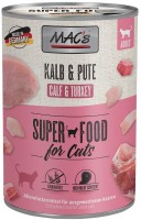 Фото - Корм для кішок MACs Superfoods Adult Calf/Turkey  400 g