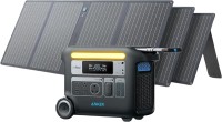 Фото - Зарядна станція ANKER 767 PowerHouse + 3 Solar Panel (100W) 