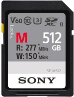 Zdjęcia - Karta pamięci Sony SD SF-M Series UHS-II 512 GB