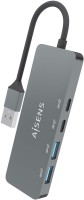 Кардридер / USB-хаб Aisens A106-0696 